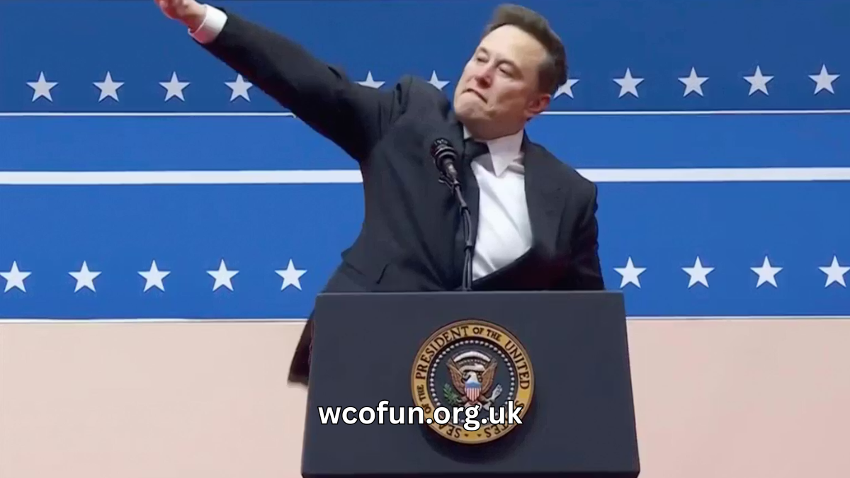 Elon Musk Salute
